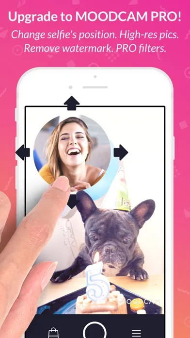 Moodcam - PIP Dual Camera Ekran Görüntüleri