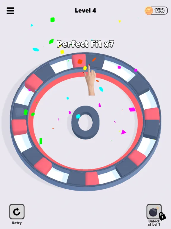 Fill on Time iPad  Screenshots