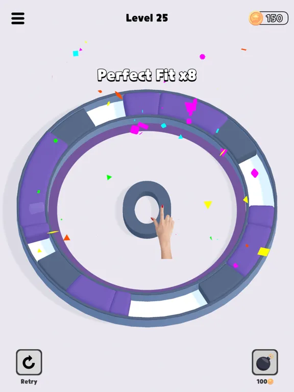 Fill on Time iPad  Screenshots