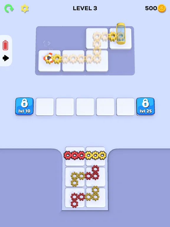 Скриншоты Gear Jam Puzzle iPad 