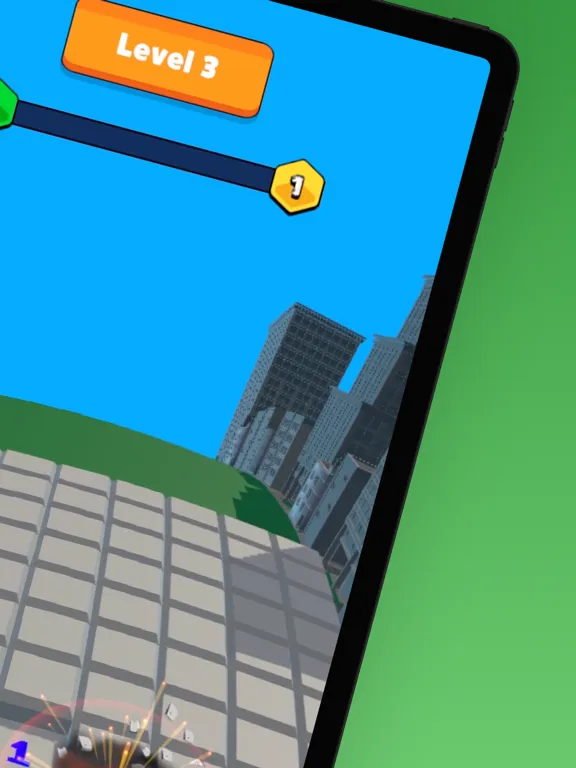 Ảnh chụp màn hình của Mine Field Run 3D iPad 