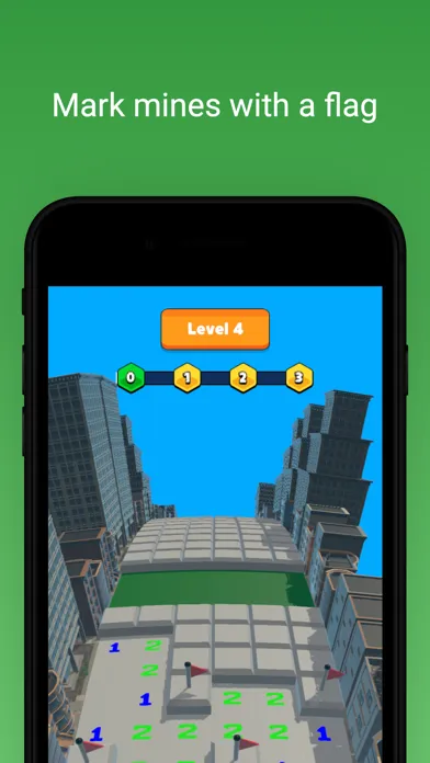 Ảnh chụp màn hình của Mine Field Run 3D