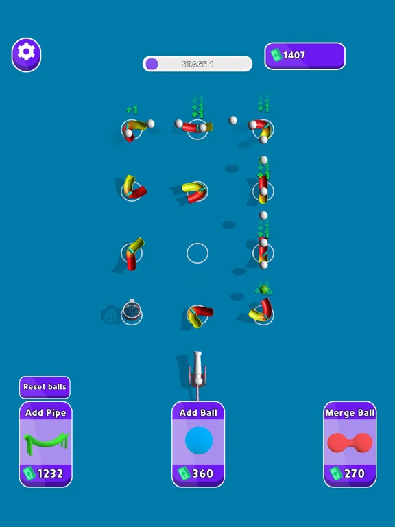 Zrzuty ekranu Pipes and Marbles iPad 
