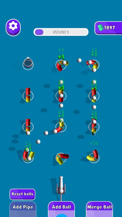 Zrzuty ekranu Pipes and Marbles