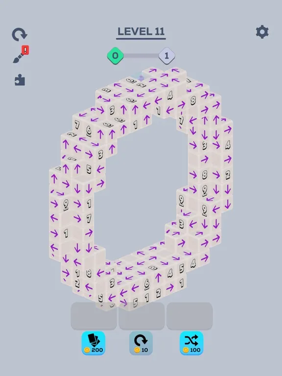 Скриншоты Make 10 Cubes iPad 