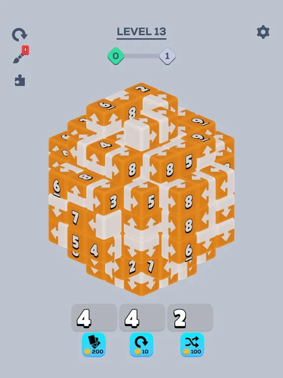 Скриншоты Make 10 Cubes iPad 