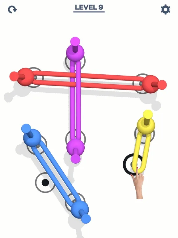 Tangkapan layar Rubber Band Puzzle iPad 