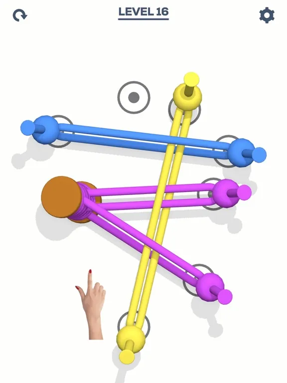 Tangkapan layar Rubber Band Puzzle iPad 