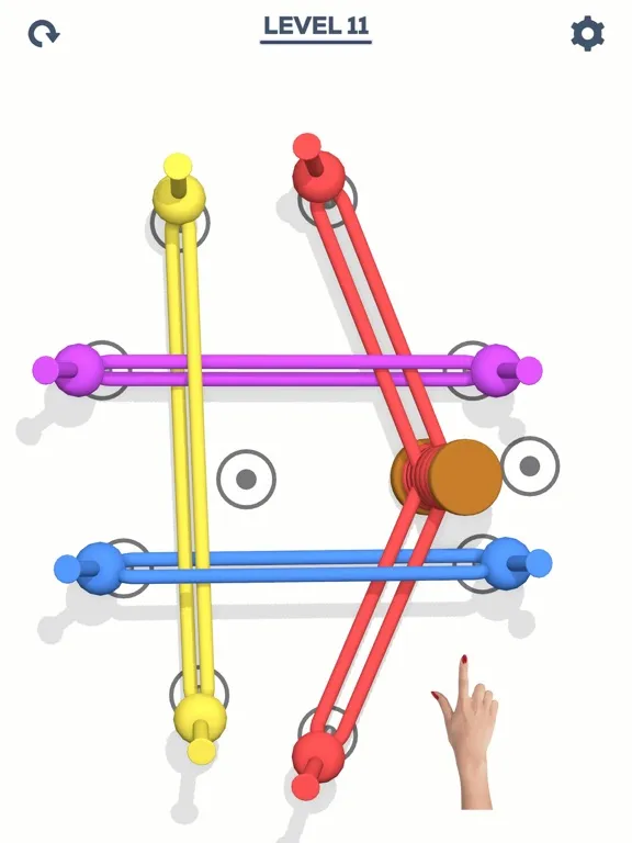 Tangkapan layar Rubber Band Puzzle iPad 