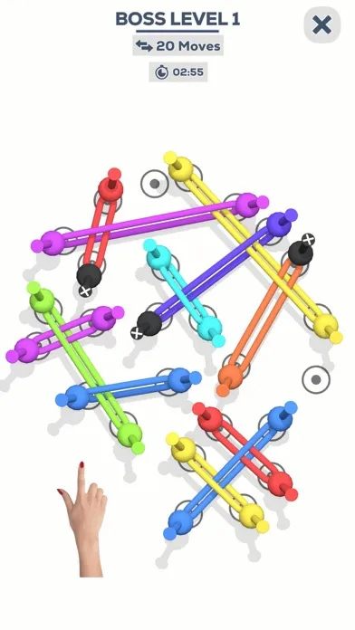 Tangkapan layar Rubber Band Puzzle