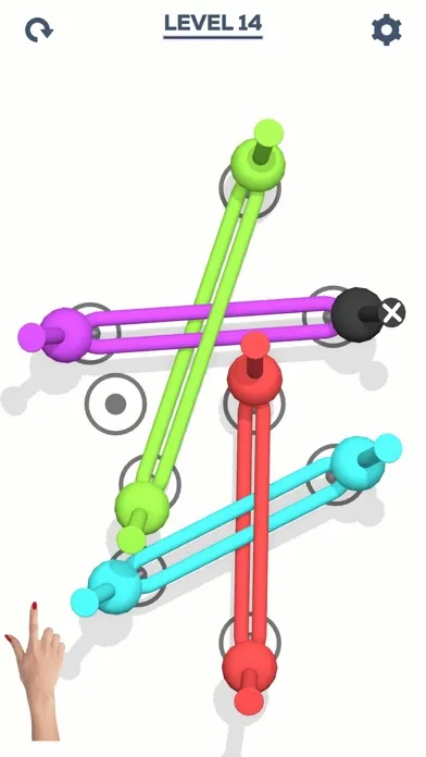 Tangkapan layar Rubber Band Puzzle