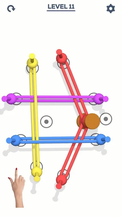 Tangkapan layar Rubber Band Puzzle