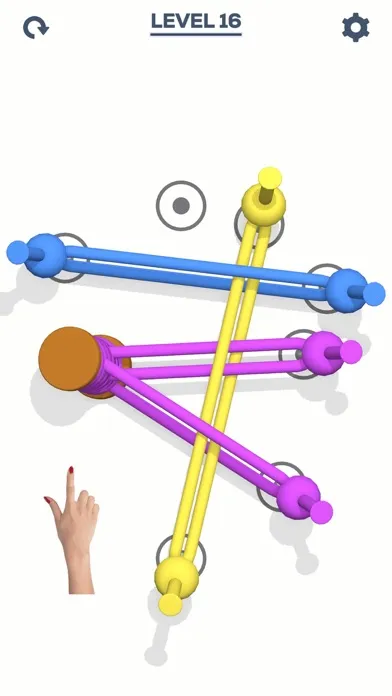 Tangkapan layar Rubber Band Puzzle