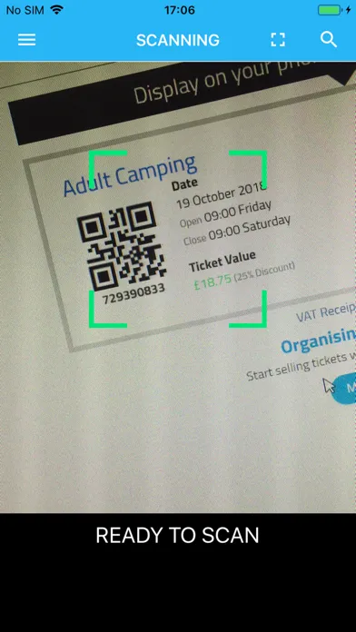 We Scan Tickets Screenshots