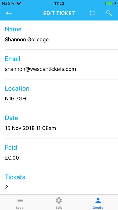 We Scan Tickets Screenshots