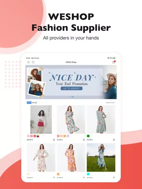 تصاویر WeShop Fashion Supplier iPad 