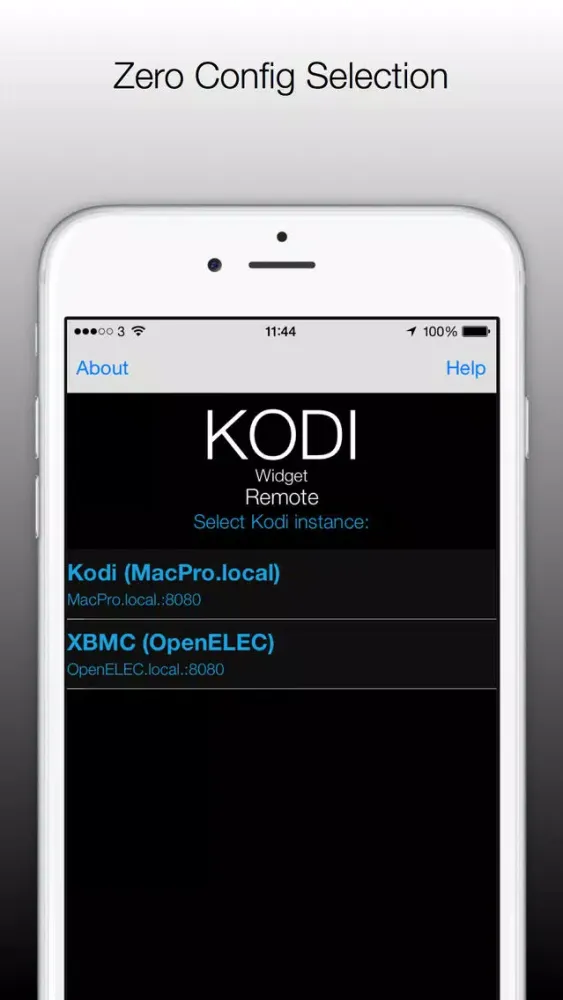 Kodi / XBMC Remote Control Widget应用截图