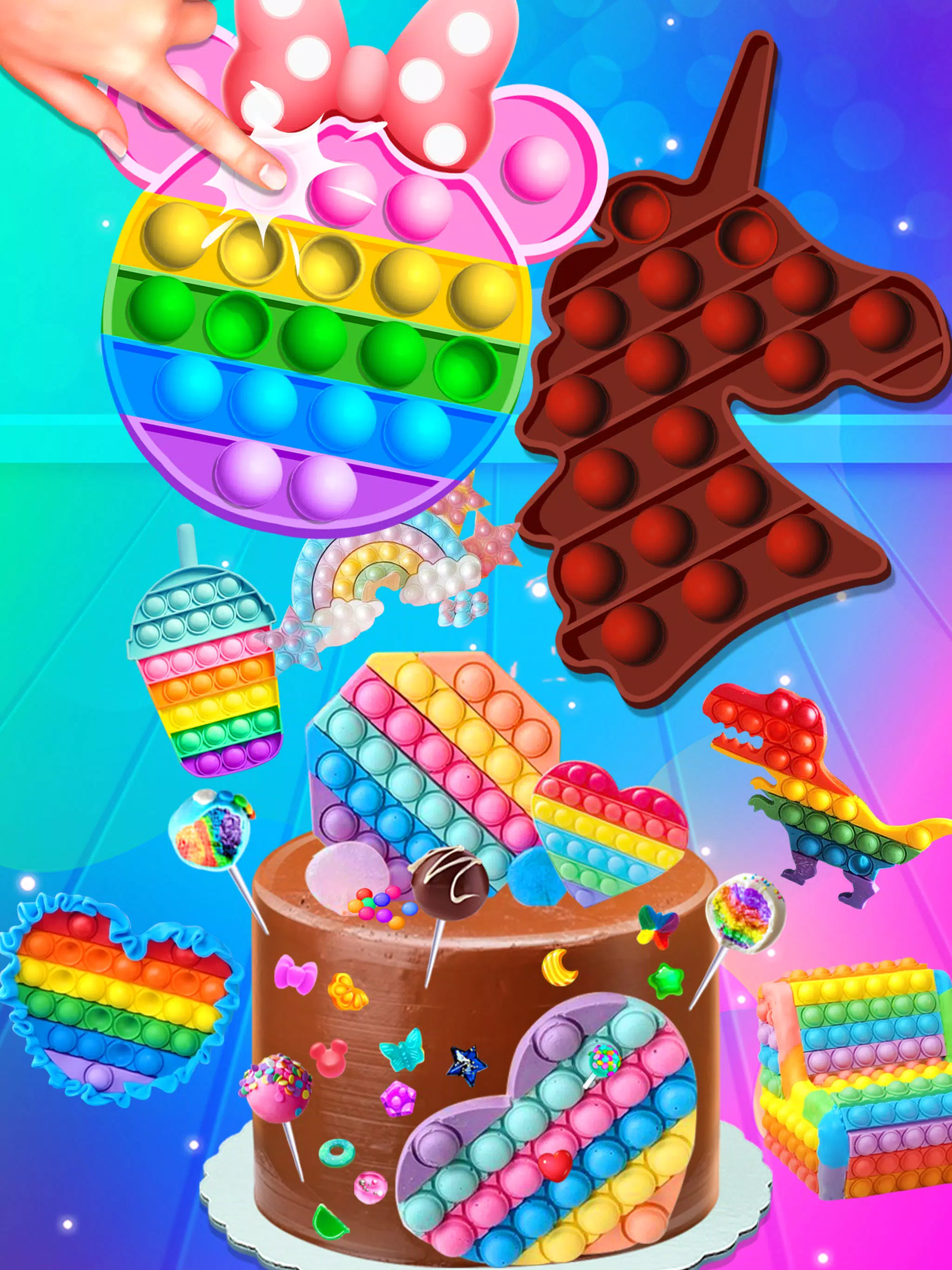 Chocolate Pop It Desserts Screenshots