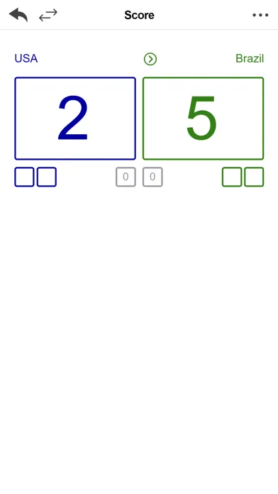 Tangkapan layar Volleyball Score Simple