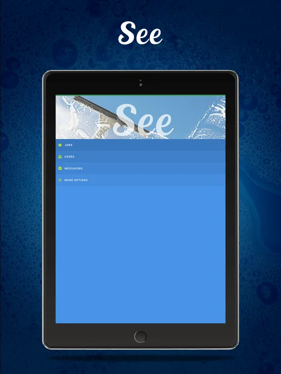 See Job Management iPad  스크린샷