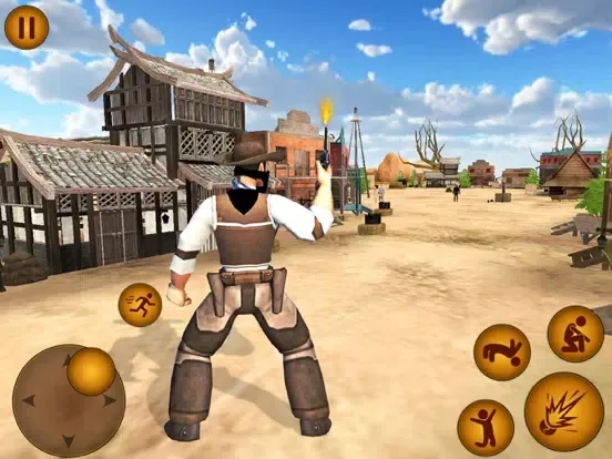 Ảnh chụp màn hình của Western Gunfighter Cowboy Game iPad 