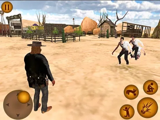 Ảnh chụp màn hình của Western Gunfighter Cowboy Game iPad 