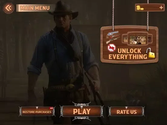 Ảnh chụp màn hình của Western Gunfighter Cowboy Game iPad 
