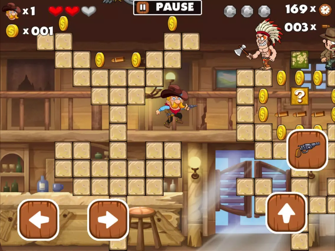 Super Cowboy VS Bad Guy iPad  Screenshots