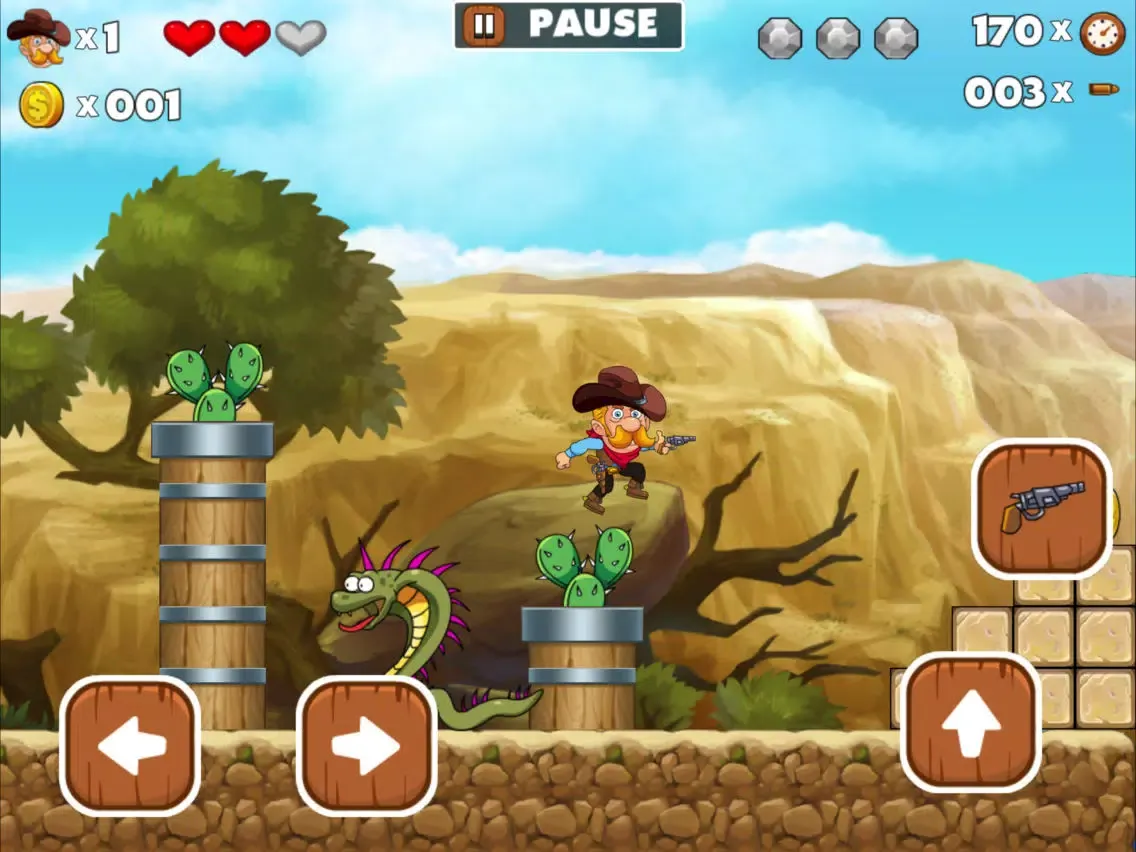 Super Cowboy VS Bad Guy iPad  Screenshots