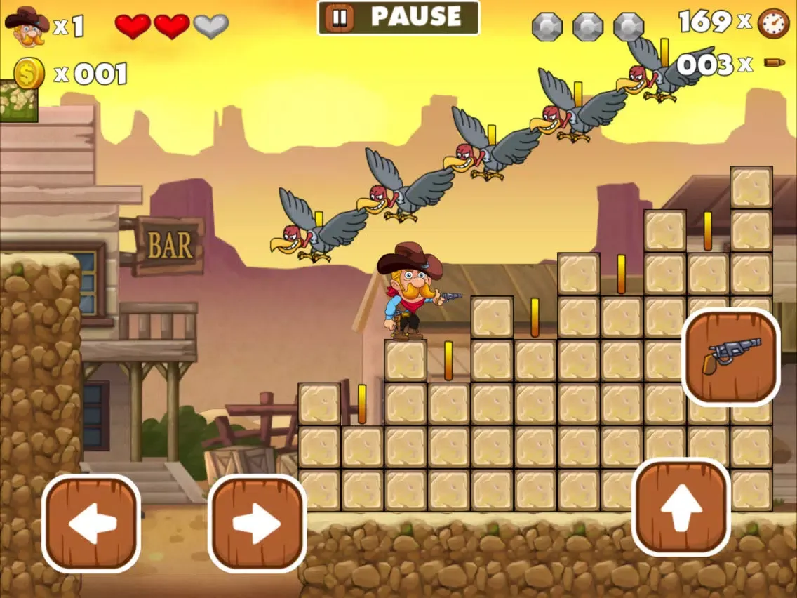 Super Cowboy VS Bad Guy iPad  Screenshots
