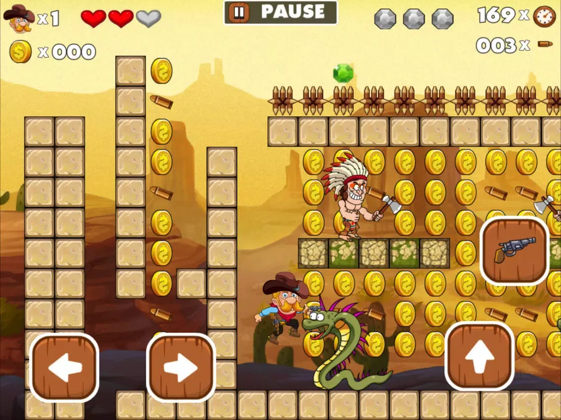 Super Cowboy VS Bad Guy iPad  Screenshots