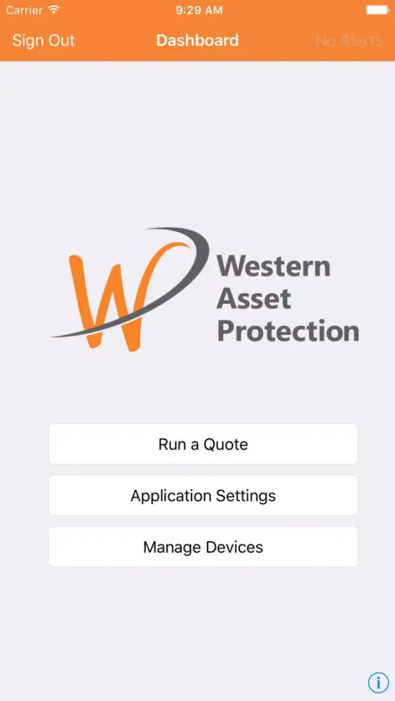 Скриншоты WAP Quoting Tools