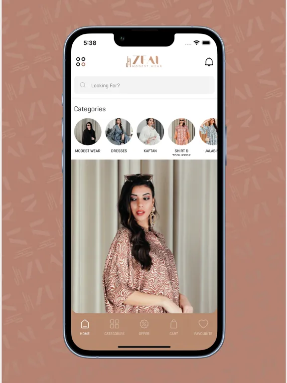 Zeal Modest iPad 应用截图
