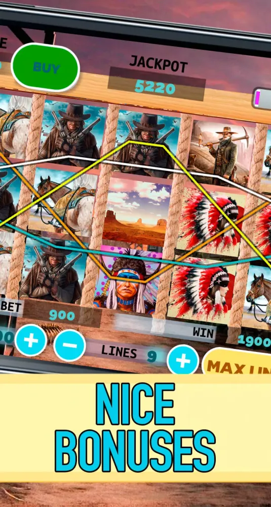 Classic Western Big Win Slots Screenshots