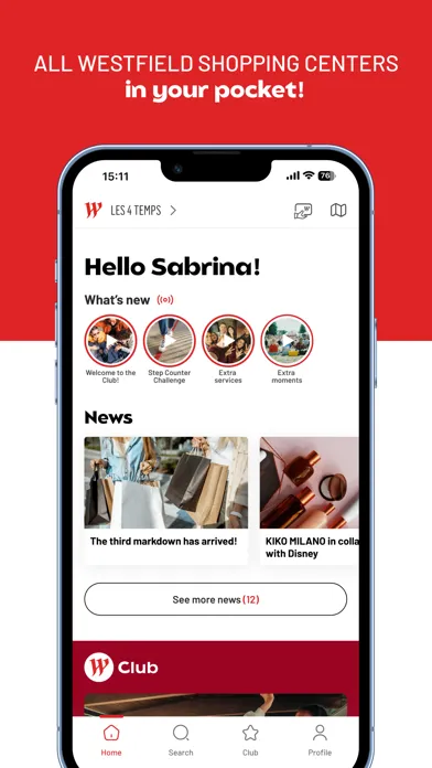 Westfield - shopping app スクリーンショット