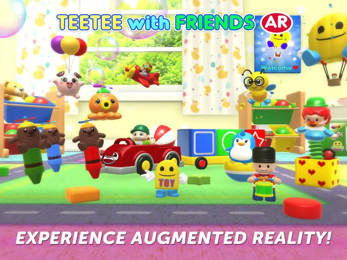 SmileToy : TeeTee & Friends AR iPad  Screenshots