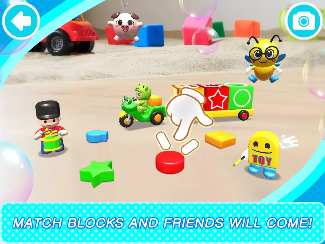 SmileToy : TeeTee & Friends AR iPad  Screenshots
