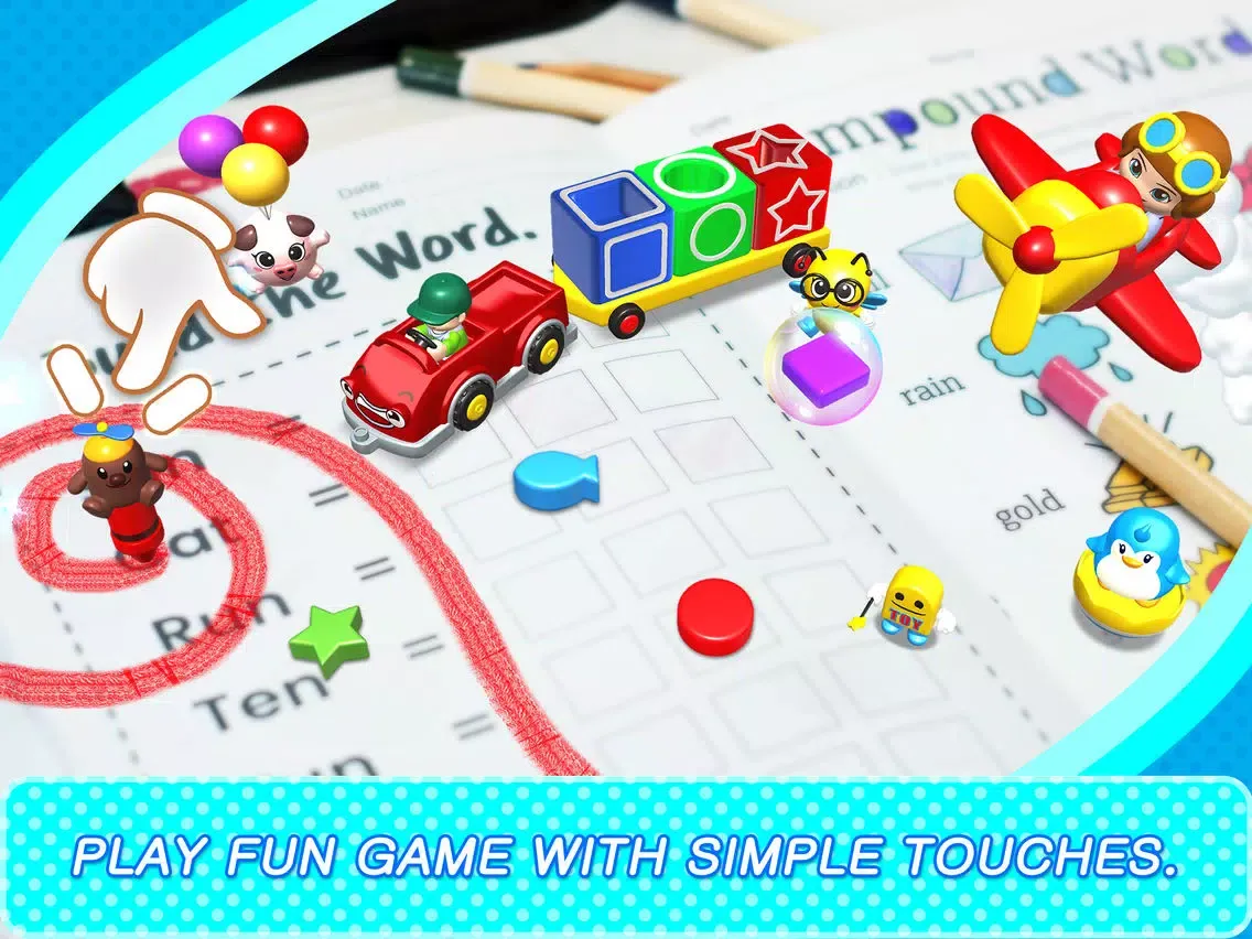 SmileToy : TeeTee & Friends AR iPad  Screenshots