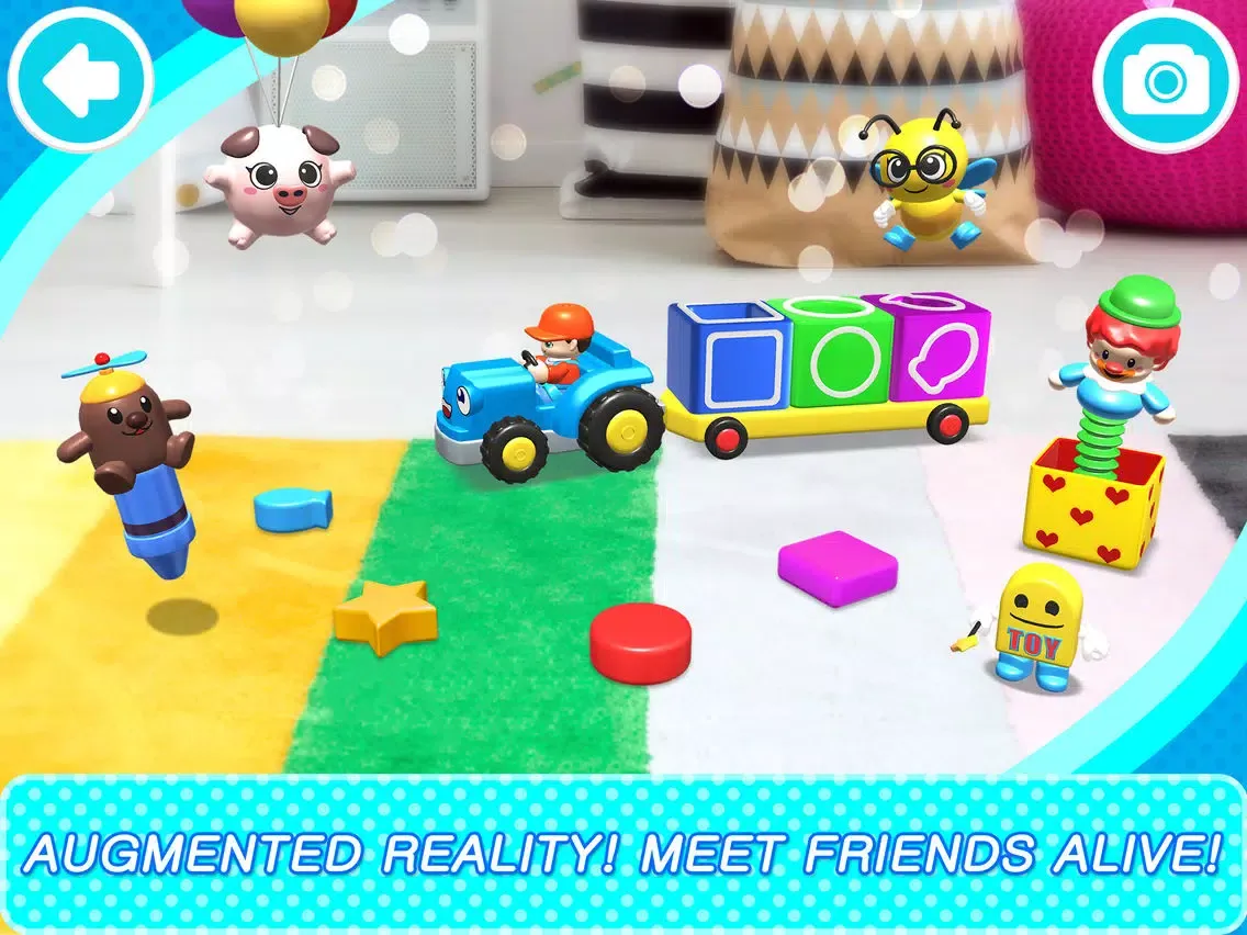 SmileToy : TeeTee & Friends AR iPad  Screenshots