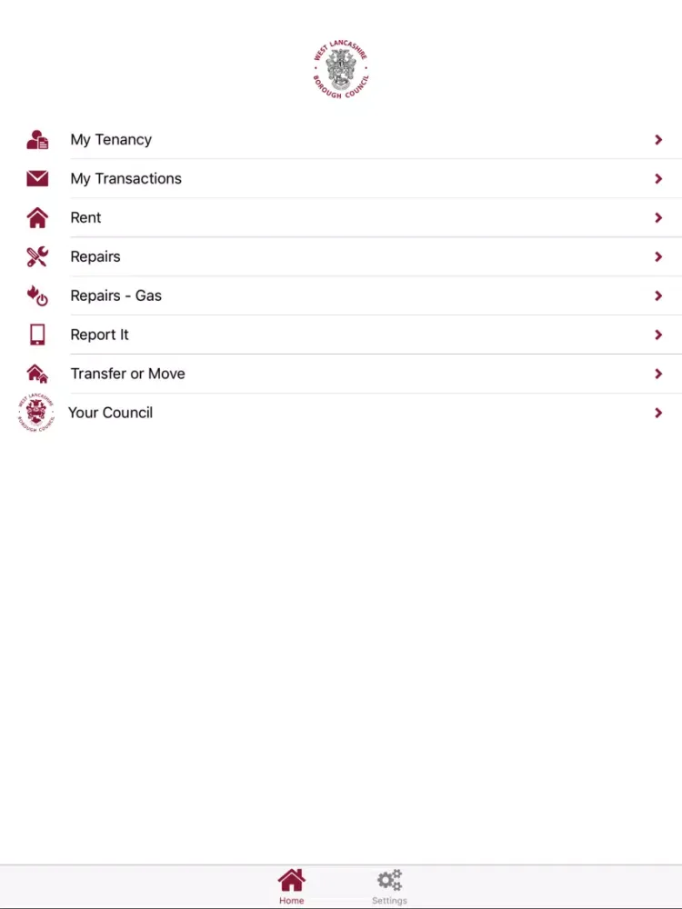 My Tenancy iPad  Screenshots