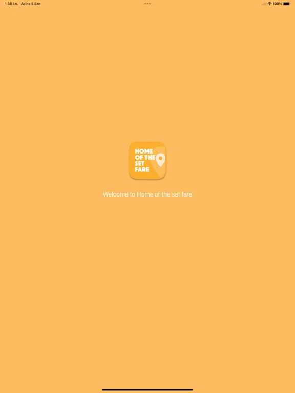 Home of the set fare iPad  Screenshots