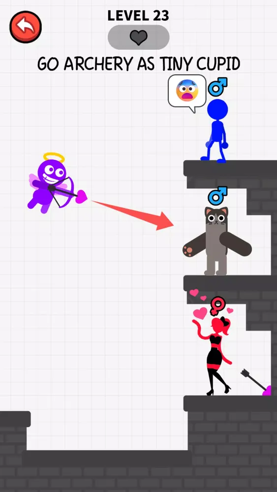 Love Cupid Archery Shooting Screenshots