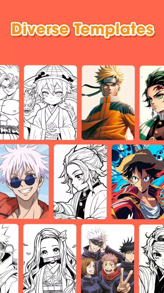 Draw Anime スクリーンショット