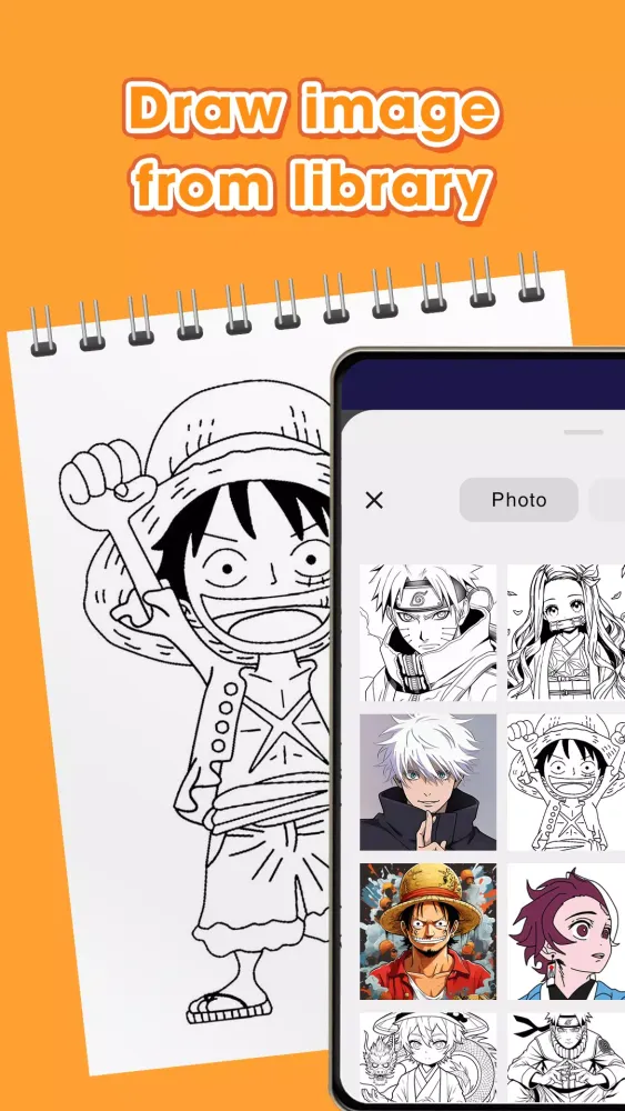 Draw Anime スクリーンショット