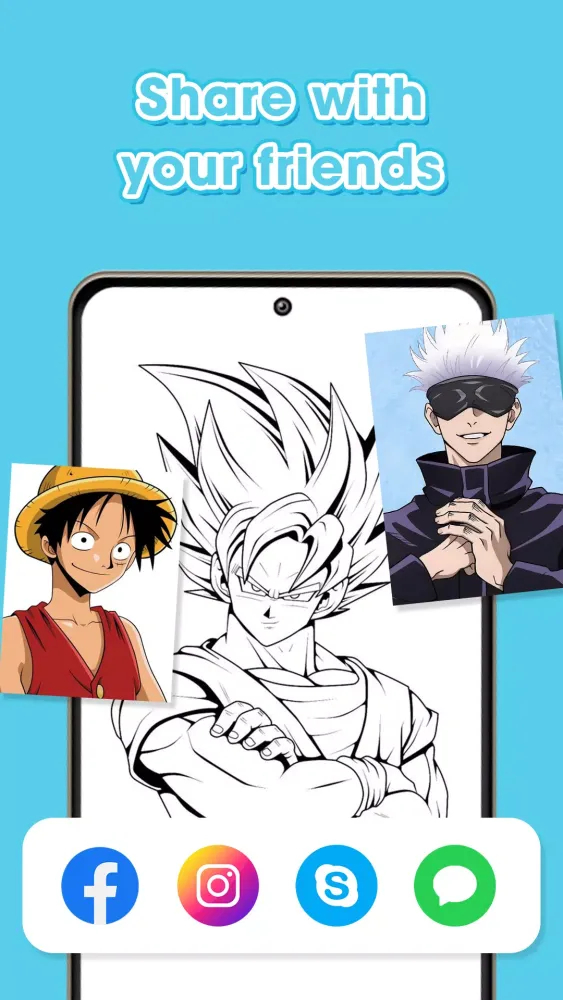 Draw Anime スクリーンショット