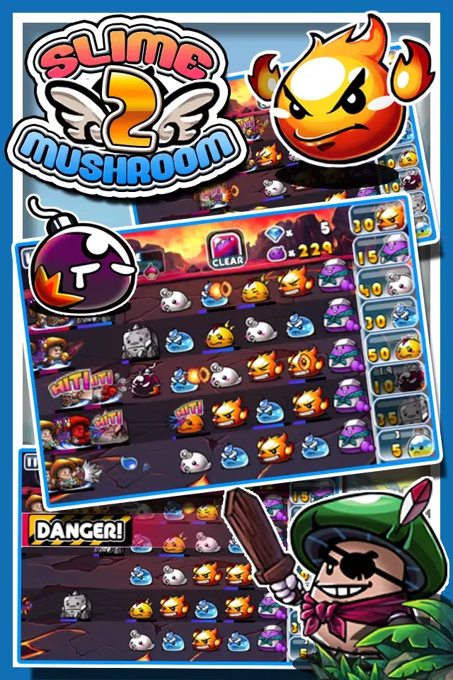 Slime vs. Mushroom2 スクリーンショット