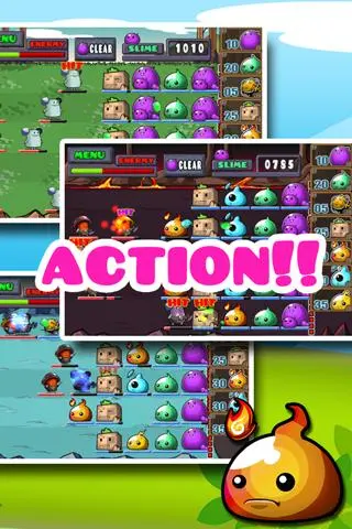 Slime vs. Mushroom スクリーンショット