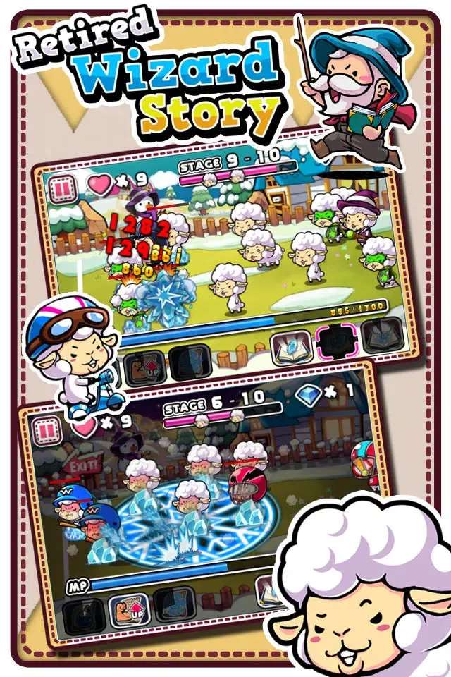 Screenshot di Retired Wizard Story