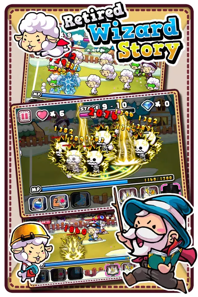 Screenshot di Retired Wizard Story