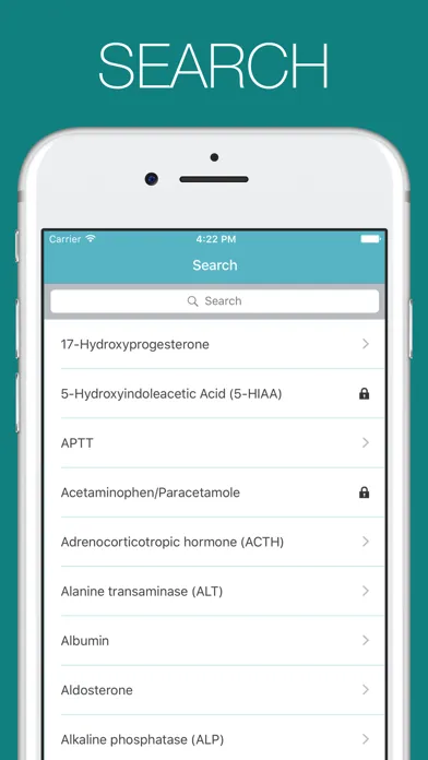 Medical Lab Tests Screenshots